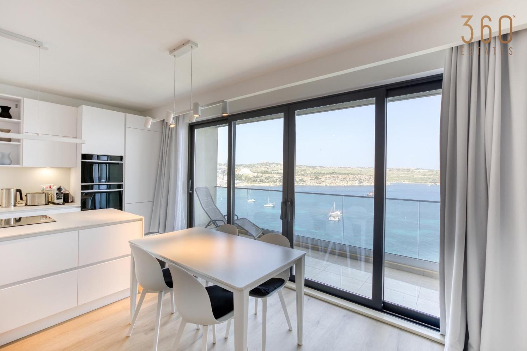 Designer 2Br Home With Stunning Views In St Pauls By 360 Estates St. Paul's Bay Exterior foto