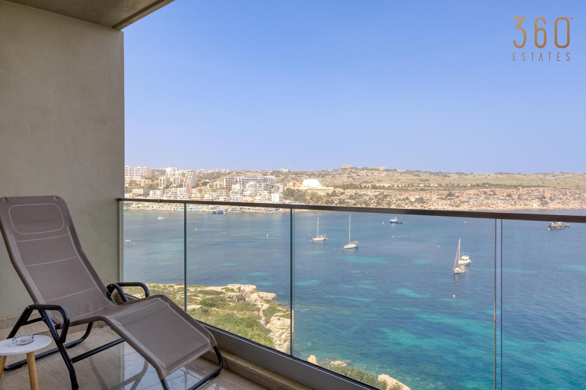 Designer 2Br Home With Stunning Views In St Pauls By 360 Estates St. Paul's Bay Exterior foto
